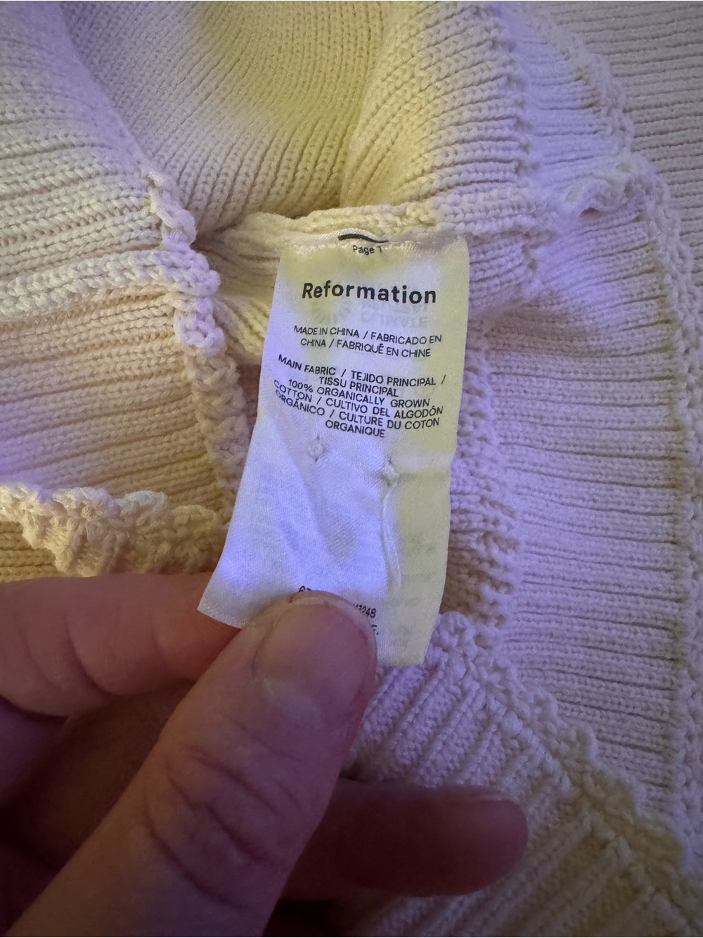 Reformation Catalina Cotton Mini Dress - Picture 8 of 10